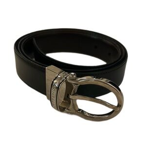 Men’s Reversible Black/Brown Montblanc Leather Belt